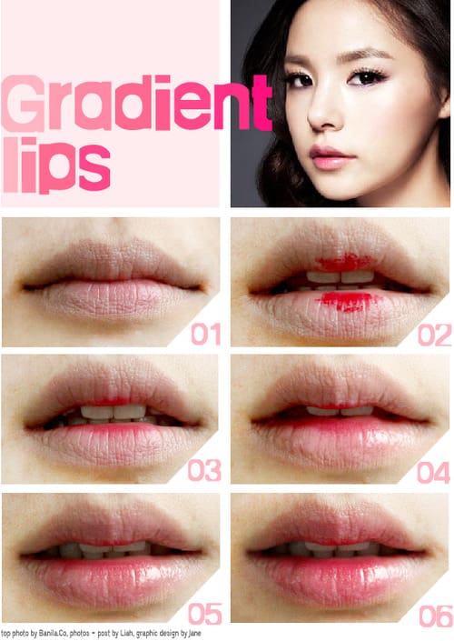 korean style lips