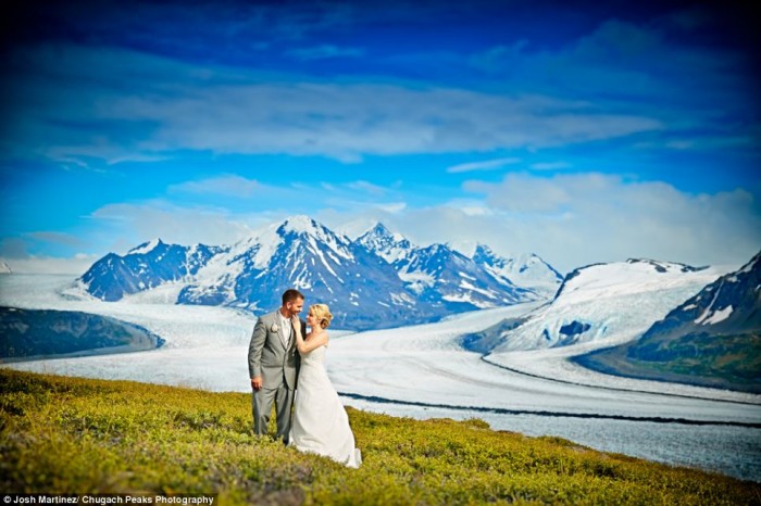 gambar perkahwinan di glasier alaska 6pg