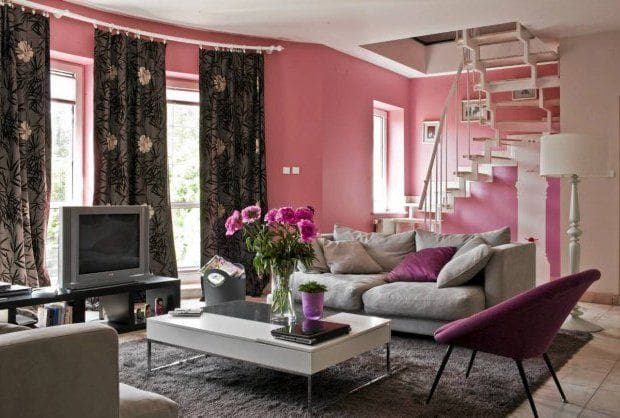 [ Tips Deko ] 17 Idea Dekorasi Ruang Tamu Dengan Warna 
