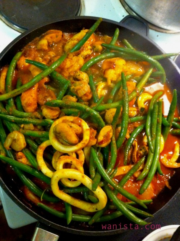 [ Menu Iftar ] Resepi Paprik Seafood Ala Thai - Wanista.com
