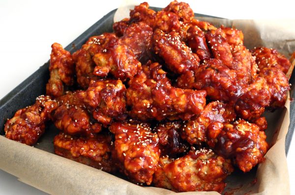 Jom Belajar Buat Ayam Goreng Pedas Ala Korea Yangnyeom Chicken Wanista Com