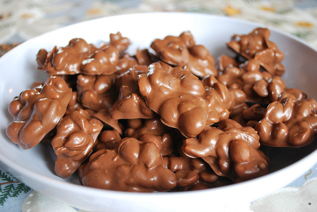 Resipi Biskut Raya: Candy Kacang Bersalut Coklat - Wanista.com